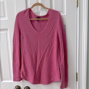 Talbots Pink V Neck Sweater